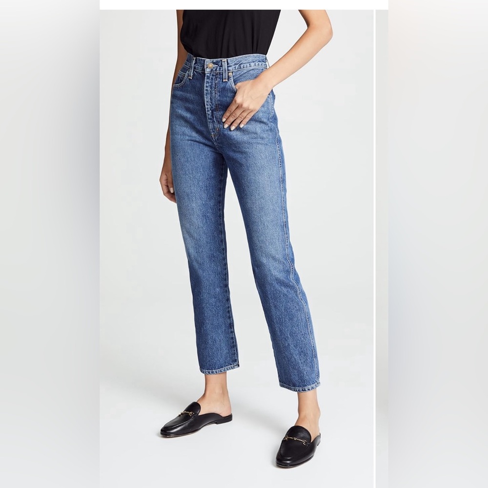 AGOLDE Pinch Waist High Rise Kick Jeans